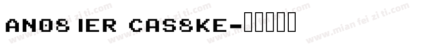 Another Castle字体转换